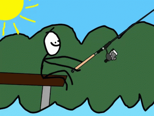 Fishing Animation GIF