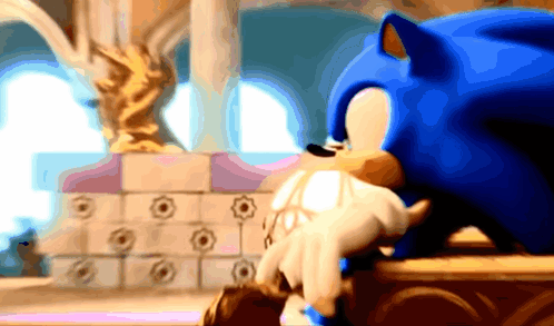 Sonic The Hedgehog Sonic Secret Rings GIF - Sonic The Hedgehog Sonic Secret Rings Fake Jordans GIFs