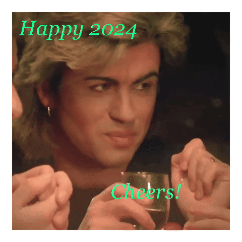 George Michael Happy New Year 2024 Wishes 