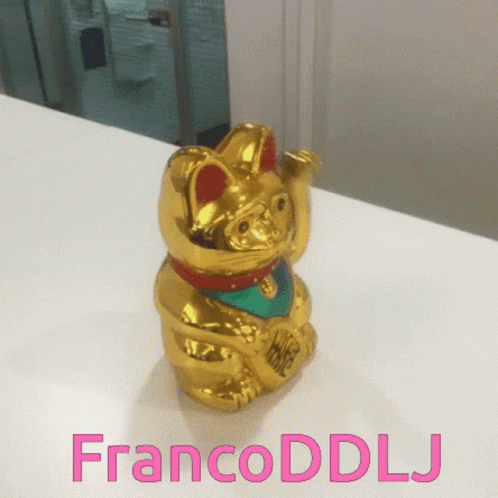 Franco Franco Ddlj GIF - Franco Franco Ddlj Lucky Cat GIFs