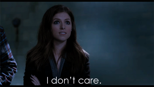This Is To All People On Facebook Who Write Things Like I’m On The Toilet GIF - Pitch Perfect Anna Kendrick Idc GIFs