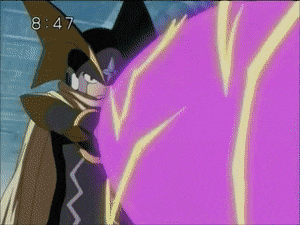 a cartoon character with the time of 8:47