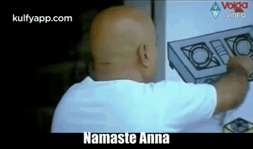 Namaste Anna.Gif GIF - Namaste Anna Namaste Namaskaram GIFs