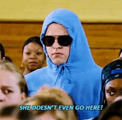 Guy In Blue Jacket Secretive GIF
