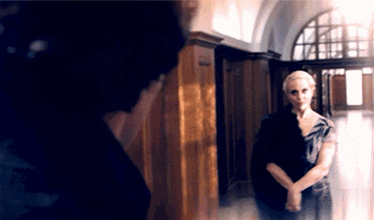 Sherlock'S Mind Palace Confrontation With Mary GIF - Sherlock Bbc GIFs