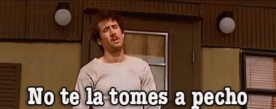 No Te La Tomes A Pecho GIF - Nicholas Cage GIFs