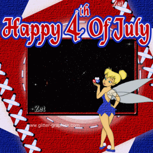 Tinkerbell Happy4th Of July GIF - Tinkerbell Happy4th Of July Celebrate GIFs