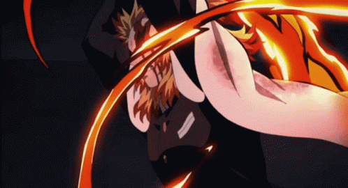 Flame Breathing Fifth Style GIF - Flame Breathing Fifth Style Rengoku GIFs