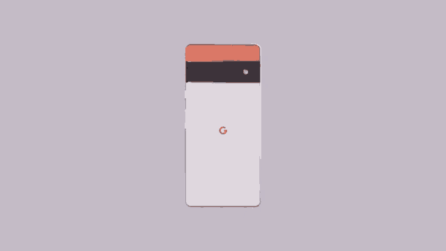 three google phones are stacked on top of each other on a gray background