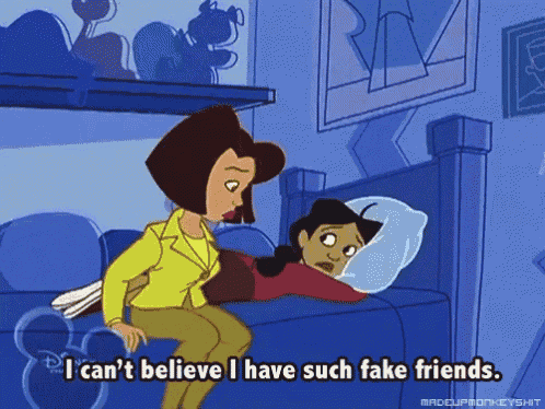 Fake Friends GIF