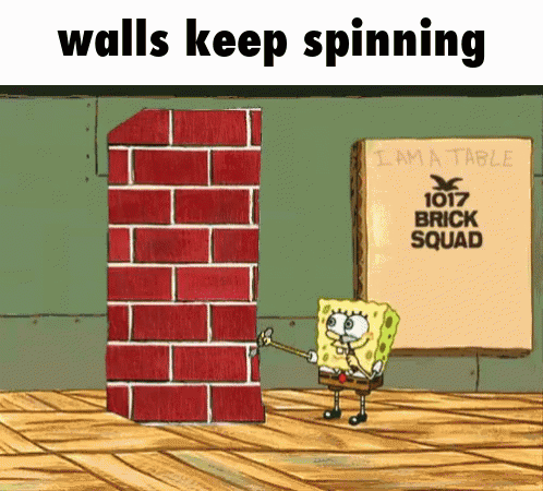 Walls Keep Spinning Hawaii Part Ii GIF - Walls Keep Spinning Hawaii Part Ii Spongebob GIFs