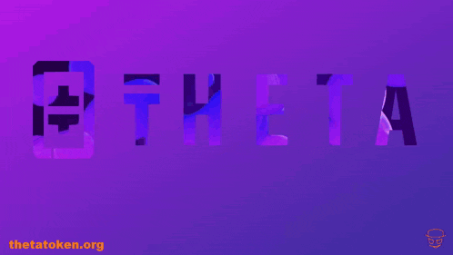 a purple background with the word theta rendering the future