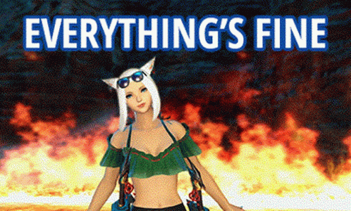 Everythings Fine Ff14 GIF - Everythings Fine Ff14 Amy GIFs