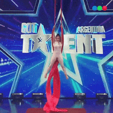 Acróbata Aérea Julieta Vicente GIF - Acróbata Aérea Julieta Vicente Got Talent Argentina GIFs