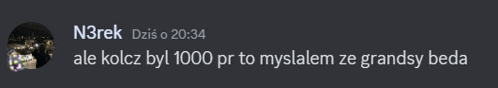 a screenshot of a message from n3rek dated 2034