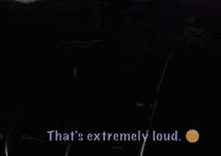a person wearing a helmet with the words that 's extremely loud below it