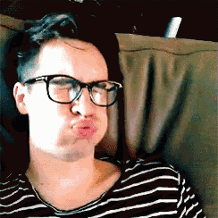 Brendon Urie Reaction GIF