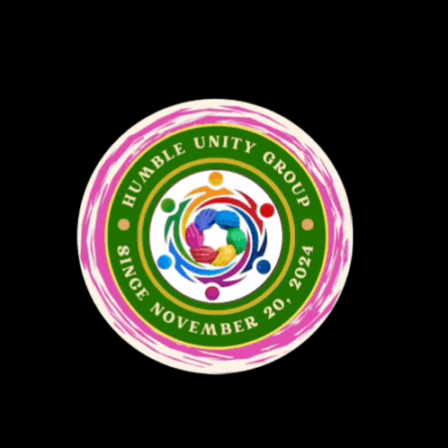 a colorful logo for humble unity group