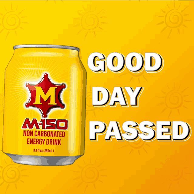 a bottle of m150 non-carbonated energy drink