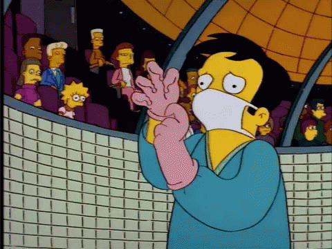 Glove Simpsons GIF - Glove Simpsons GIFs