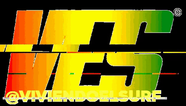 a rainbow colored logo that says vivendoelsurf