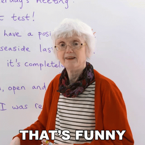 Thats Funny Gill GIF - Thats Funny Gill Engvid GIFs