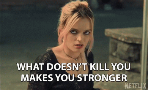 What Doesnt Kill You Makes You Stronger Lyrics GIF - What Doesnt Kill You Makes You Stronger Lyrics Words Of Wisdom GIFs