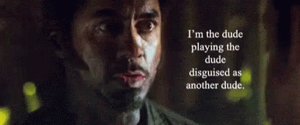 Tropic Thunder Playing GIF - Tropic Thunder Playing Playing Another Dude GIFs