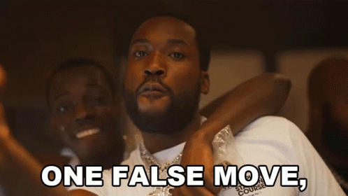 One False Move Youre A Goner Meek Mill GIF - One False Move Youre A Goner Meek Mill Bobby Shmurda GIFs