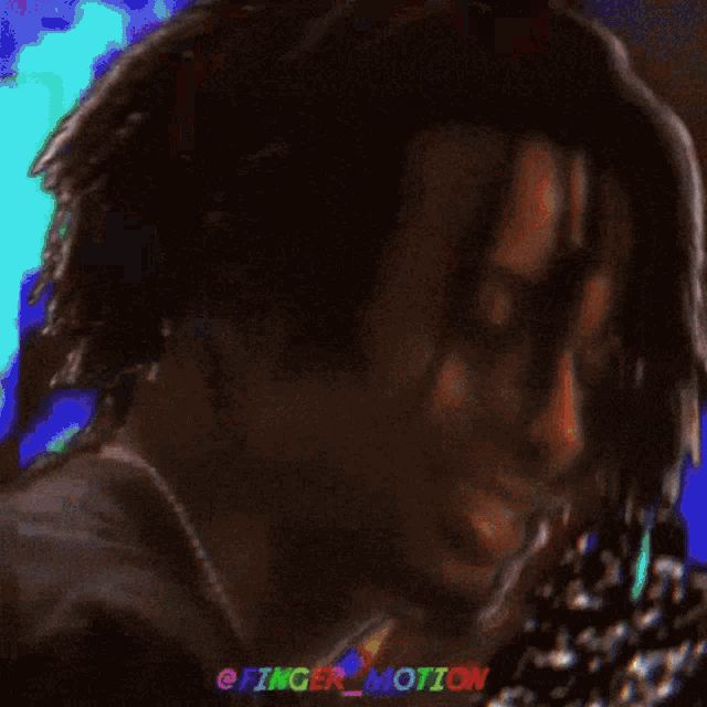 a colorful background with the words finger motion at the top