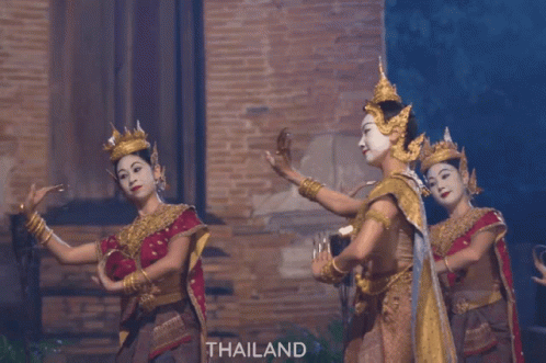 สยาม Ayutthaya GIF - สยาม Ayutthaya Thai Traditional Dress GIFs