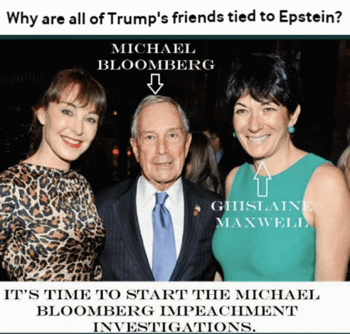 Bloomberg Trump GIF - Bloomberg Trump Epstein GIFs