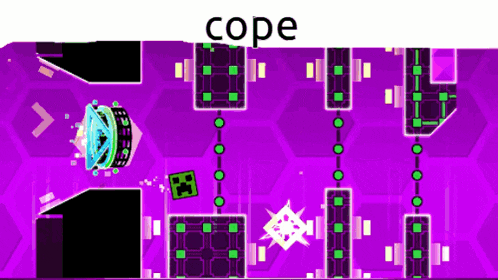 a video game with the word cope at the top of it