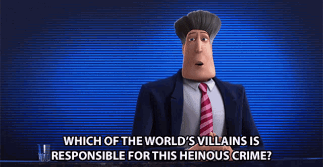 Which Of The Worlds Villains Is Responsible For This Heinous Crime Despicable Me GIF - Which Of The Worlds Villains Is Responsible For This Heinous Crime Despicable Me Who Did It GIFs
