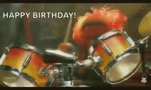 Happy Birthday To You Drummer GIF - Happy Birthday To You Drummer Band GIFs