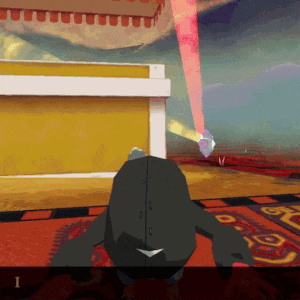 a screenshot of a video game with the letter i in the lower right corner