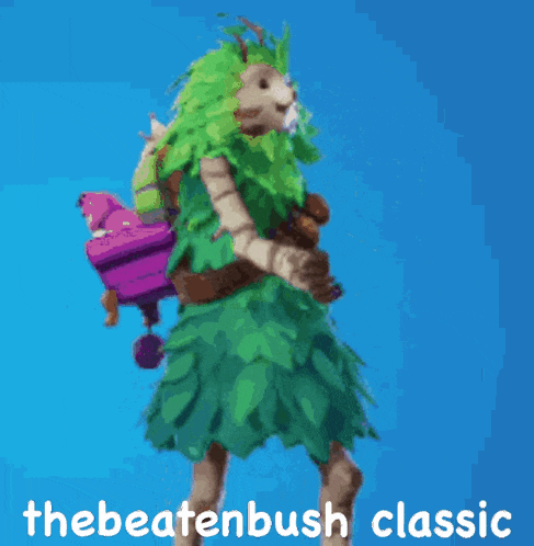 the beatenbush classic is written on the bottom of the image