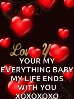 I Love You Hearts GIF - I Love You Hearts Your My Everything GIFs