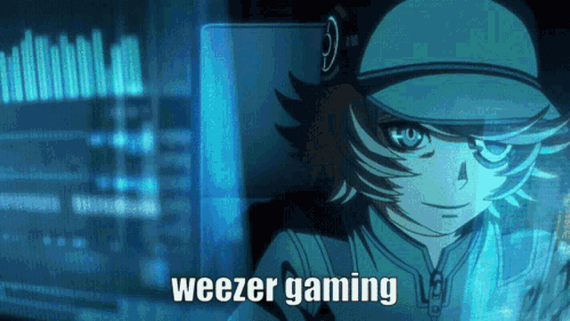 Weezer Gaming GIF - Weezer Gaming Akudama Drive GIFs