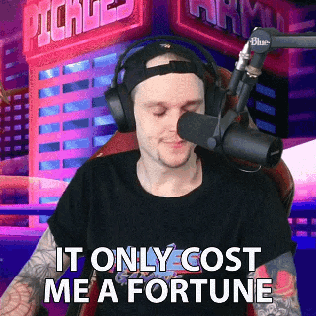 It Totally Cost Me A Fortune Jon Miears GIF - It Totally Cost Me A Fortune Jon Miears Pickles GIFs