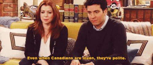 Canadians Are Polite GIF