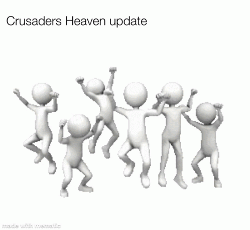 Crusaders Heaven Update GIF - Crusaders Heaven Update Ch GIFs