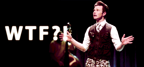 Glee GIF - What Confused GIFs