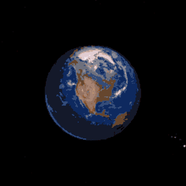 a computer generated image of a large explosion with a black background