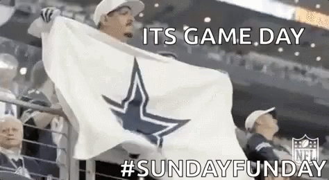 Game Day Sunday Funday GIF - Game Day Sunday Funday Dallas Cowboys GIFs