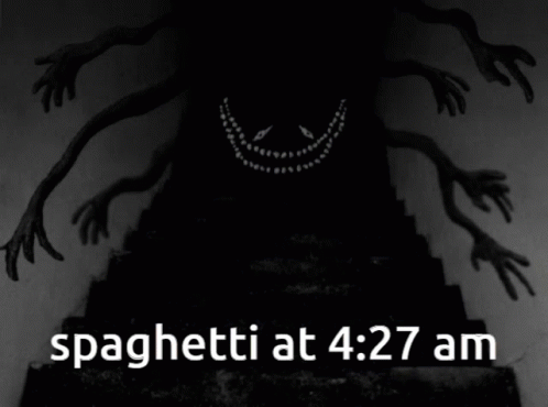 Spaghetti Omori GIF - Spaghetti Omori Something In The Dark GIFs