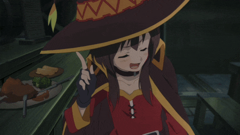 a girl in a red and yellow outfit is giving a peace sign