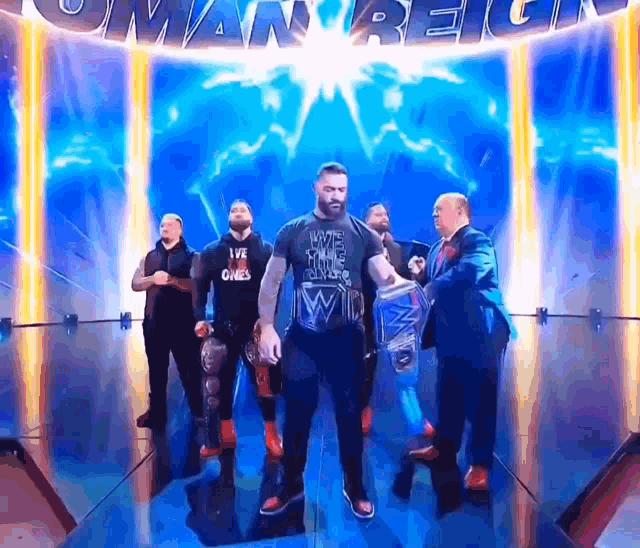 The Bloodline Undisputed Entrance2022 GIF - The Bloodline Undisputed Entrance2022 GIFs