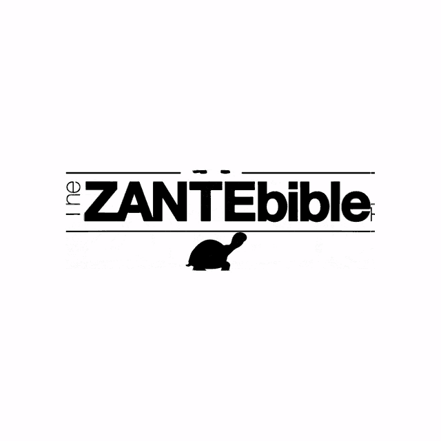 a black and white drawing of the word zantebia