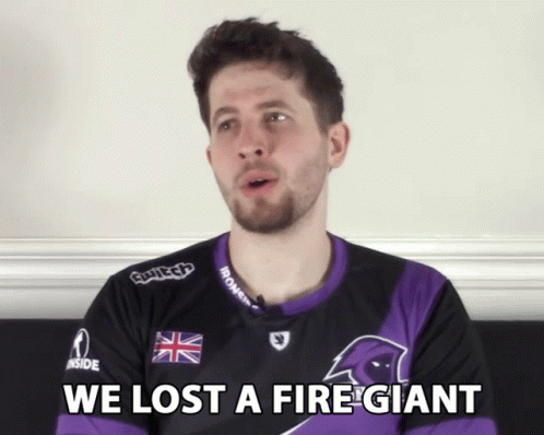 We Lost A Fire Giant Lost GIF - We Lost A Fire Giant Lost Gone GIFs